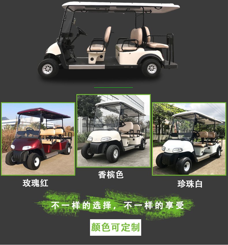 G4+2 電動(dòng)高爾夫觀光車(chē)看房車(chē)景區(qū)樓盤(pán)物業(yè)度假村(圖6)